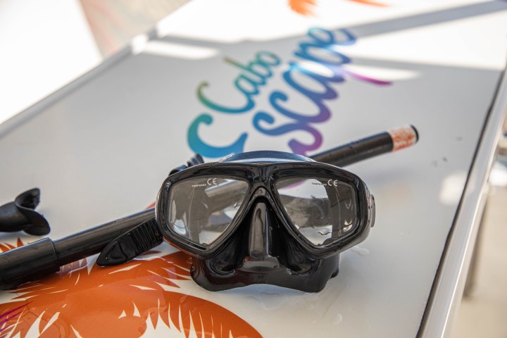 a pair of sunglasses on a table