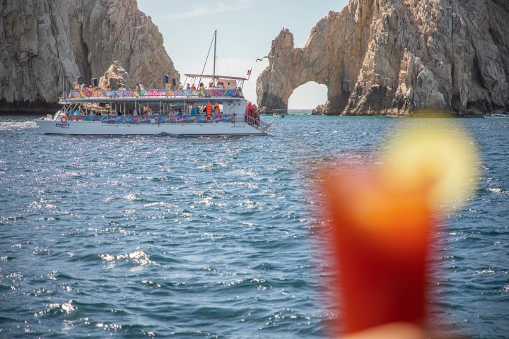 a boat that is floating in the water