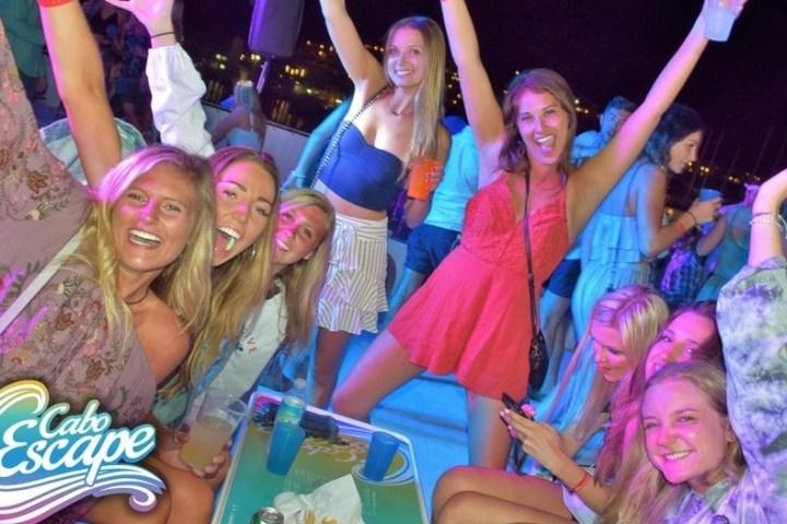 a group of people posing for the camera